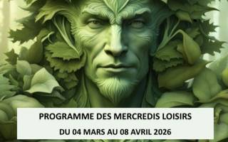 Programme des mercredis loisirs pour les enfants de 6 à 11 ans 
